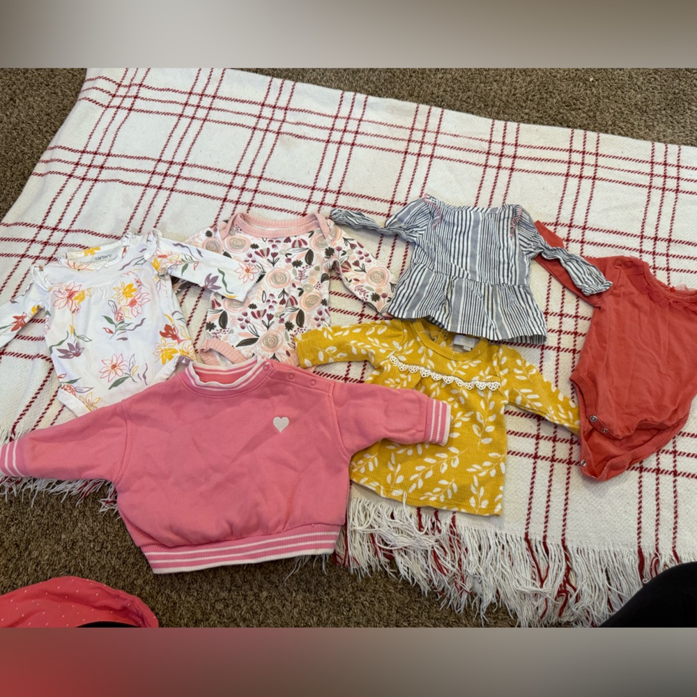 Baby girl long sleeve shirts